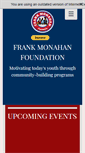 Mobile Screenshot of frankmonahanfoundation.org